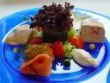 Salat mit Räucherfischen